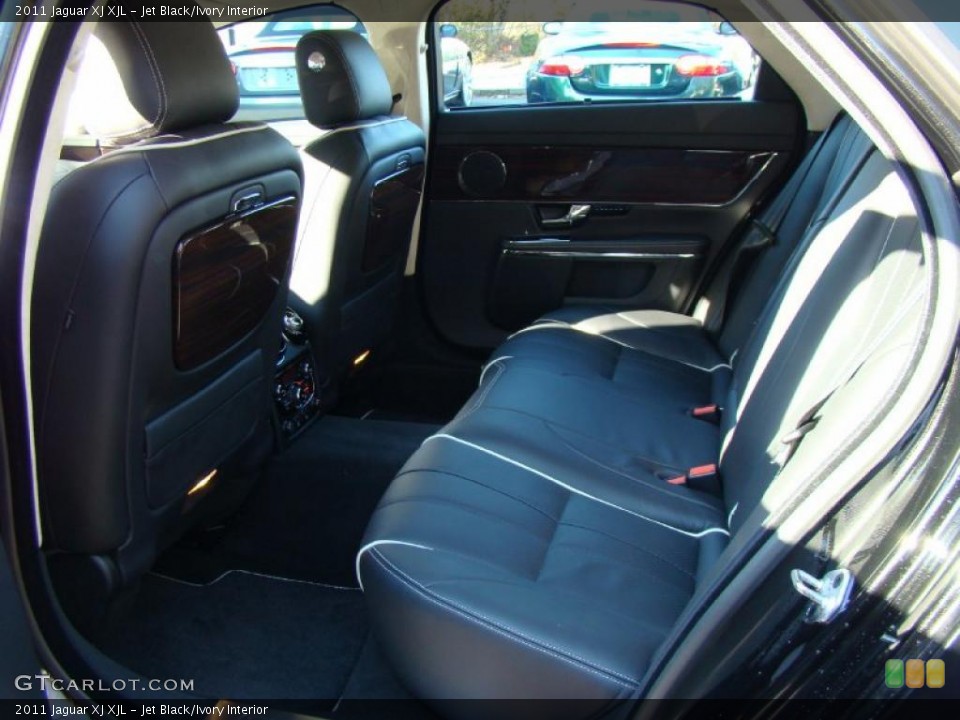 Jet Black/Ivory Interior Photo for the 2011 Jaguar XJ XJL #40919765