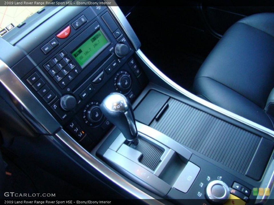 Ebony/Ebony Interior Transmission for the 2009 Land Rover Range Rover Sport HSE #40920265