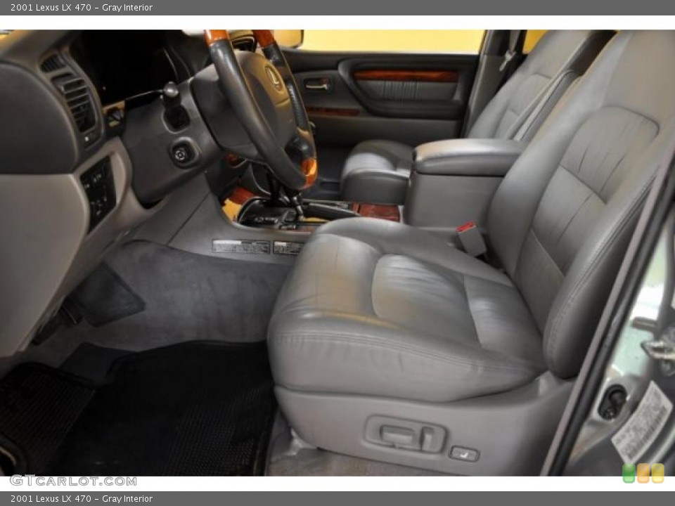 Gray Interior Photo for the 2001 Lexus LX 470 #40921313