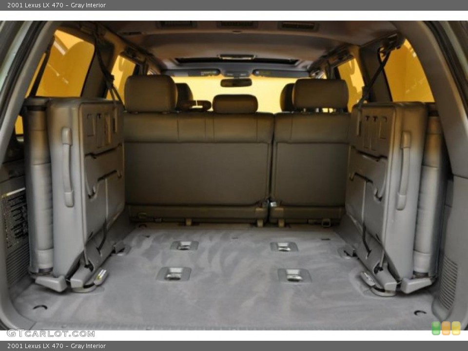 Gray Interior Trunk for the 2001 Lexus LX 470 #40921341