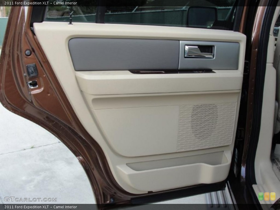 Camel Interior Door Panel for the 2011 Ford Expedition XLT #40922289