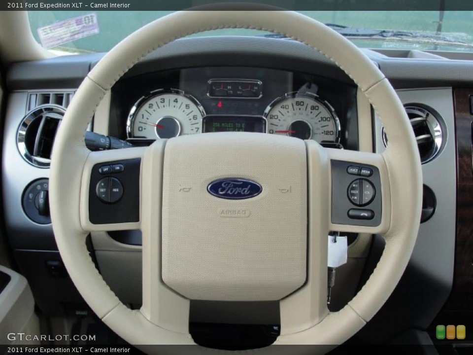 Camel Interior Steering Wheel for the 2011 Ford Expedition XLT #40922589
