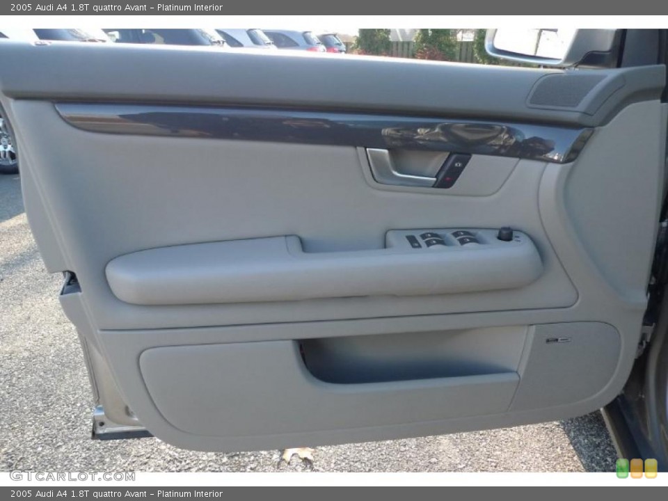 Platinum Interior Door Panel for the 2005 Audi A4 1.8T quattro Avant #40922921