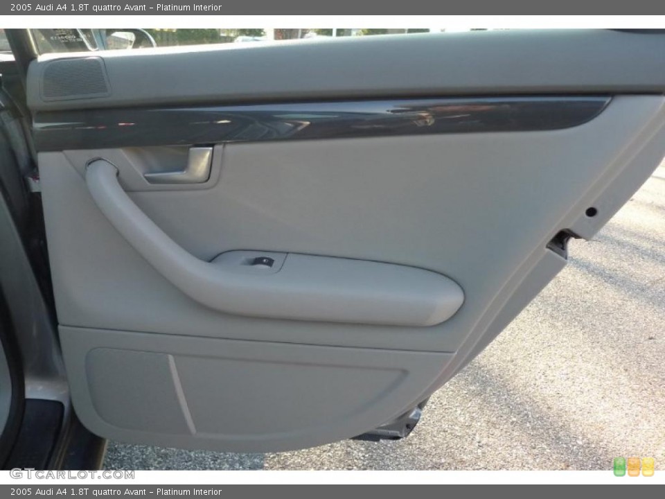 Platinum Interior Door Panel for the 2005 Audi A4 1.8T quattro Avant #40923037