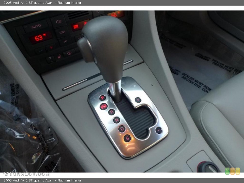 Platinum Interior Transmission for the 2005 Audi A4 1.8T quattro Avant #40923221