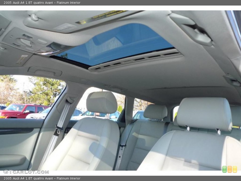 Platinum Interior Sunroof for the 2005 Audi A4 1.8T quattro Avant #40923321