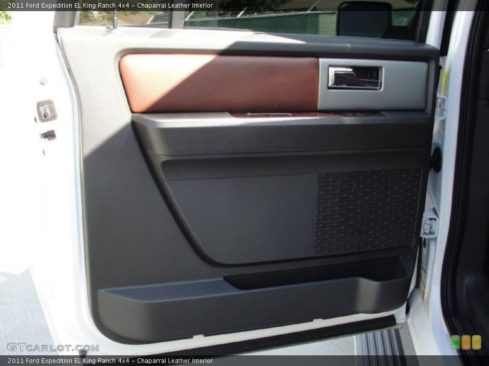Chaparral Leather Interior Door Panel for the 2011 Ford Expedition EL King Ranch 4x4 #40923837