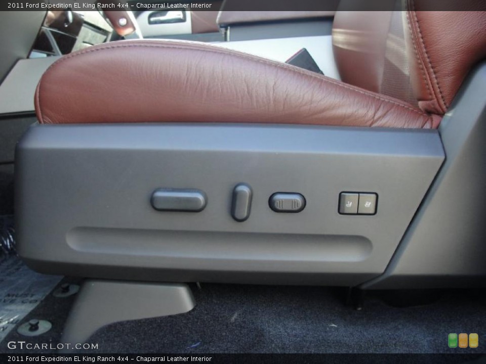 Chaparral Leather Interior Controls for the 2011 Ford Expedition EL King Ranch 4x4 #40923909