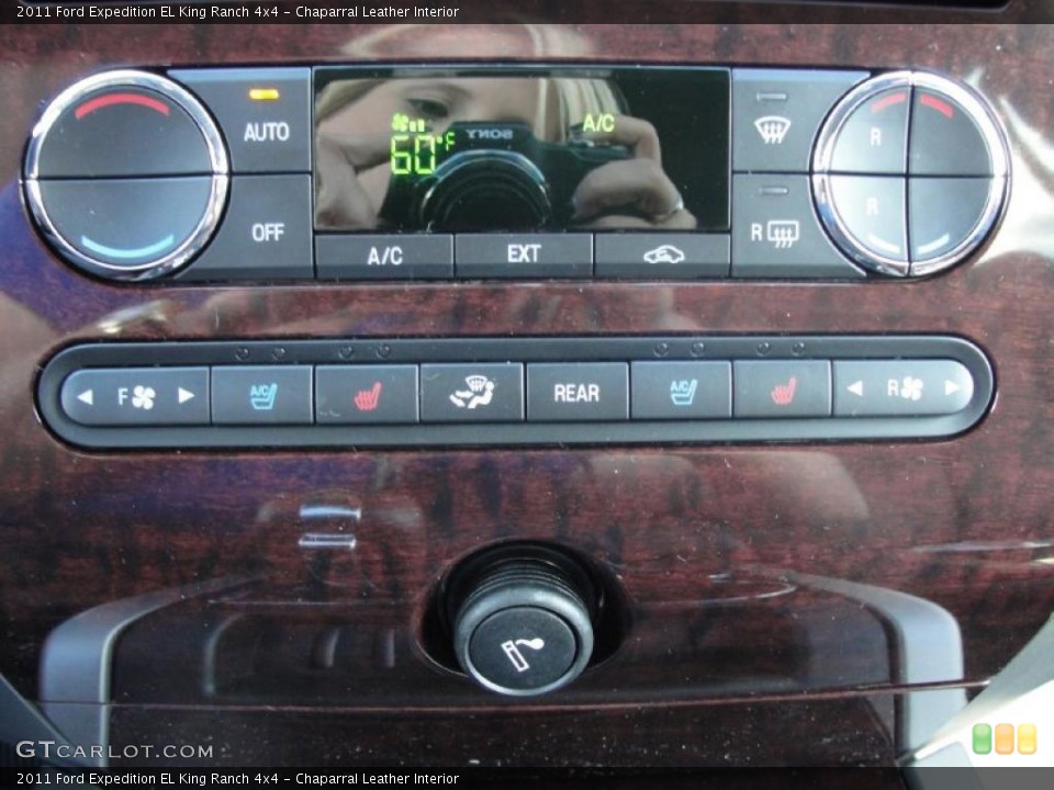 Chaparral Leather Interior Controls for the 2011 Ford Expedition EL King Ranch 4x4 #40924024