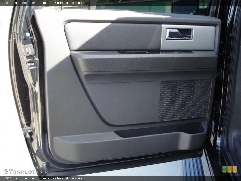 Charcoal Black Interior Door Panel for the 2011 Ford Expedition EL Limited #40924584