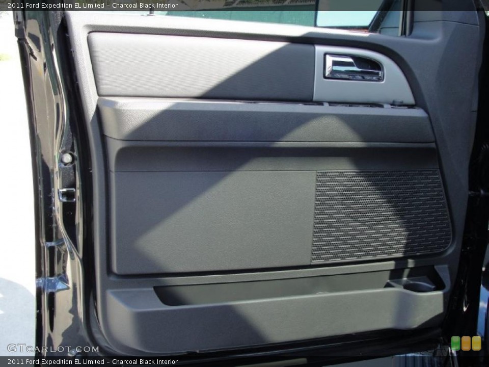 Charcoal Black Interior Door Panel for the 2011 Ford Expedition EL Limited #40924616