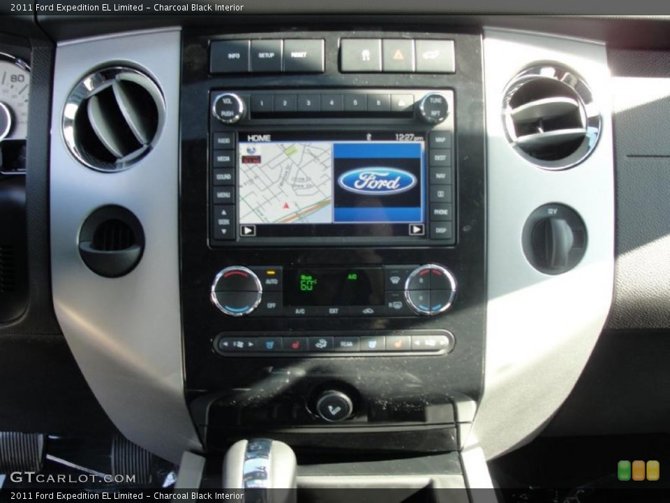Charcoal Black Interior Controls for the 2011 Ford Expedition EL Limited #40924728