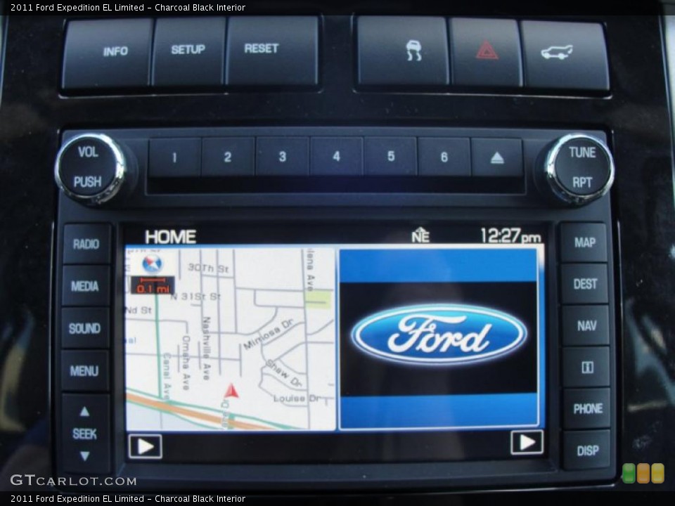 Charcoal Black Interior Navigation for the 2011 Ford Expedition EL Limited #40924740