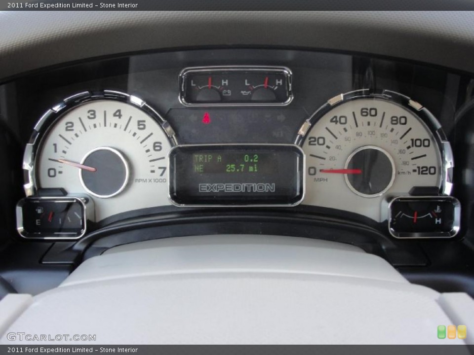 Stone Interior Gauges for the 2011 Ford Expedition Limited #40926208