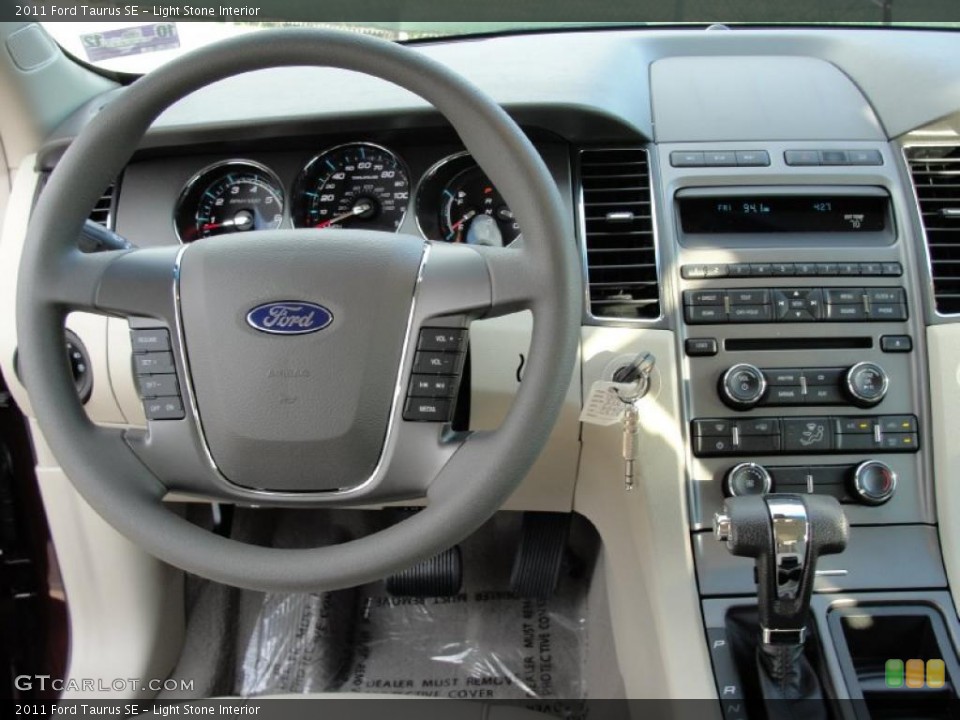 Light Stone Interior Dashboard for the 2011 Ford Taurus SE #40926602