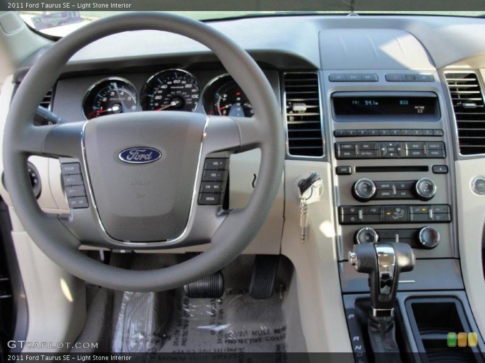 Light Stone Interior Dashboard for the 2011 Ford Taurus SE #40927142