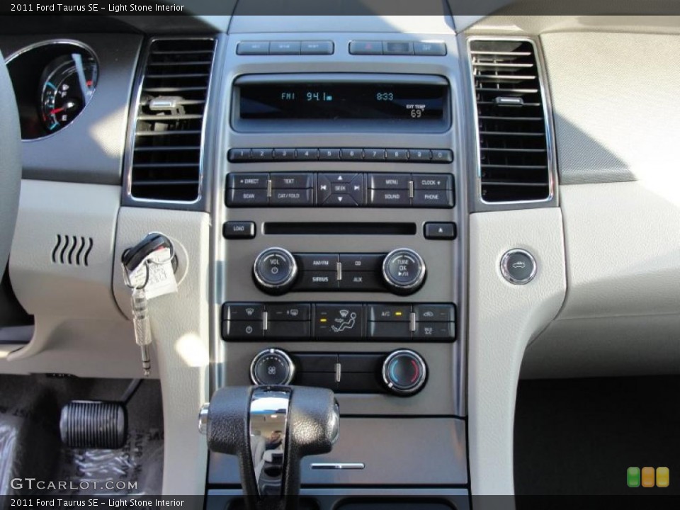 Light Stone Interior Controls for the 2011 Ford Taurus SE #40927154