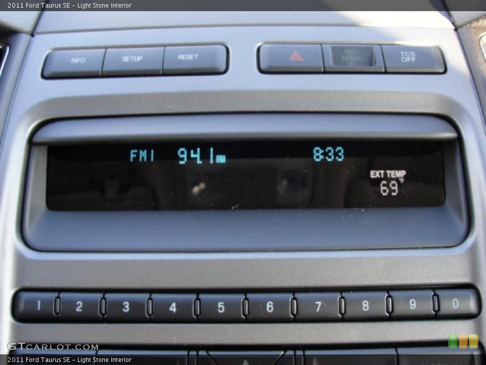 Light Stone Interior Controls for the 2011 Ford Taurus SE #40927178