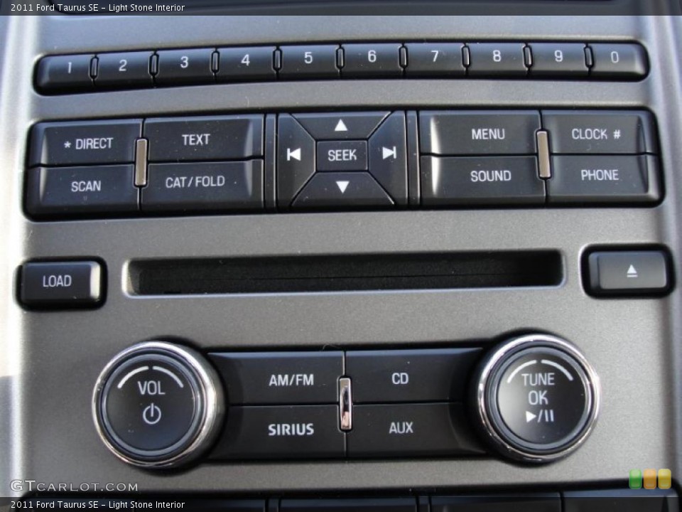 Light Stone Interior Controls for the 2011 Ford Taurus SE #40927194