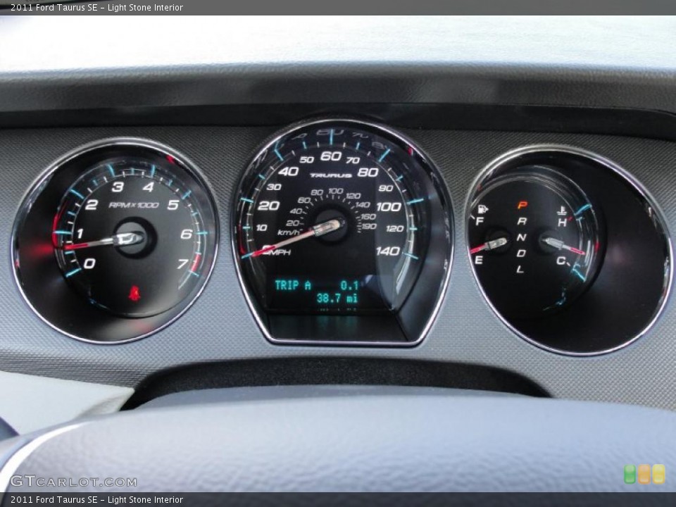 Light Stone Interior Gauges for the 2011 Ford Taurus SE #40927277