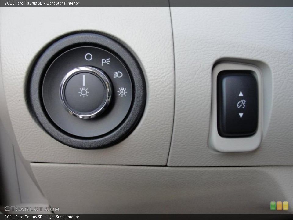 Light Stone Interior Controls for the 2011 Ford Taurus SE #40927293