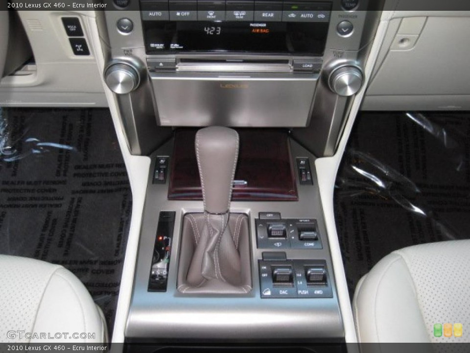 Ecru Interior Transmission for the 2010 Lexus GX 460 #40929406