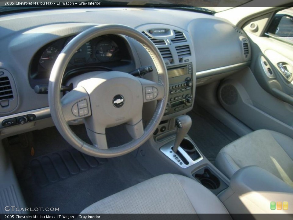 Gray Interior Prime Interior for the 2005 Chevrolet Malibu Maxx LT Wagon #40929854