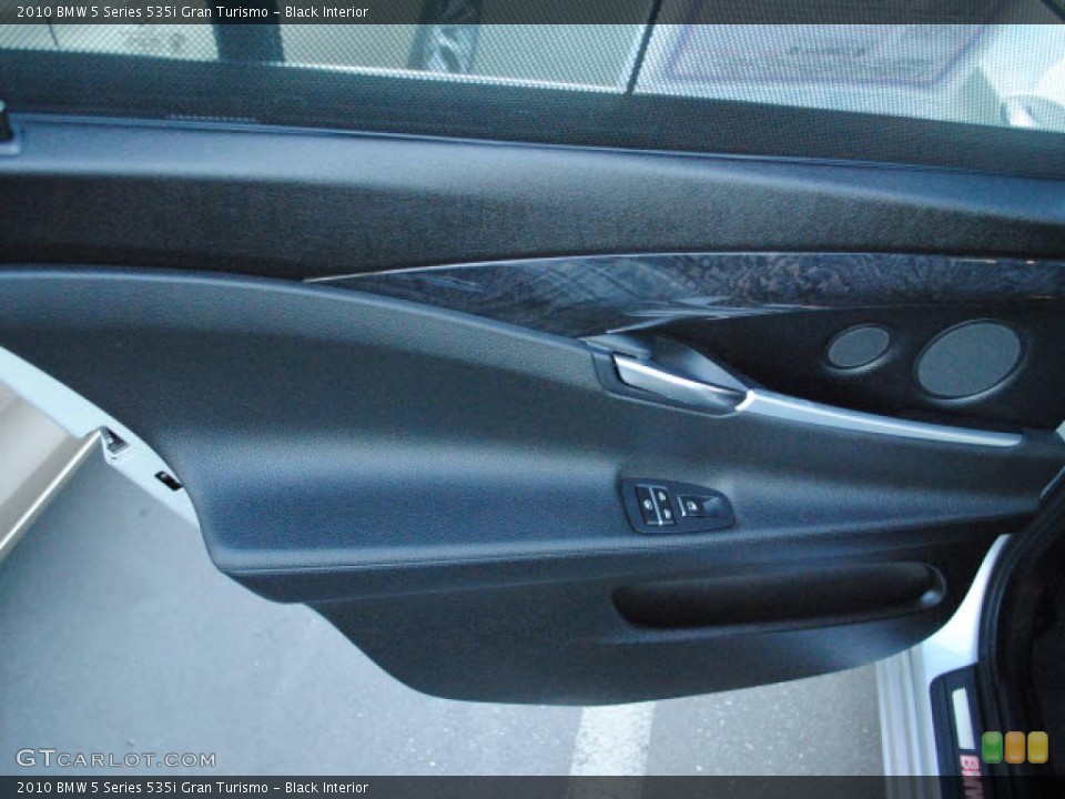 Black Interior Door Panel for the 2010 BMW 5 Series 535i Gran Turismo #40932398