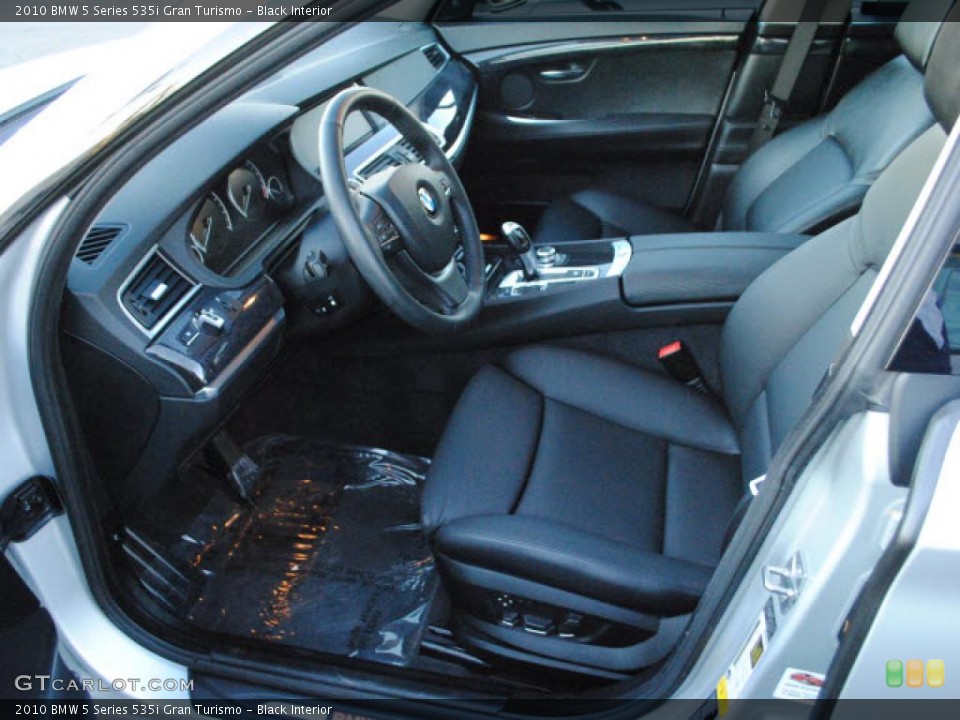 Black Interior Photo for the 2010 BMW 5 Series 535i Gran Turismo #40932442
