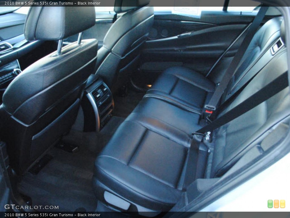 Black Interior Photo for the 2010 BMW 5 Series 535i Gran Turismo #40932754