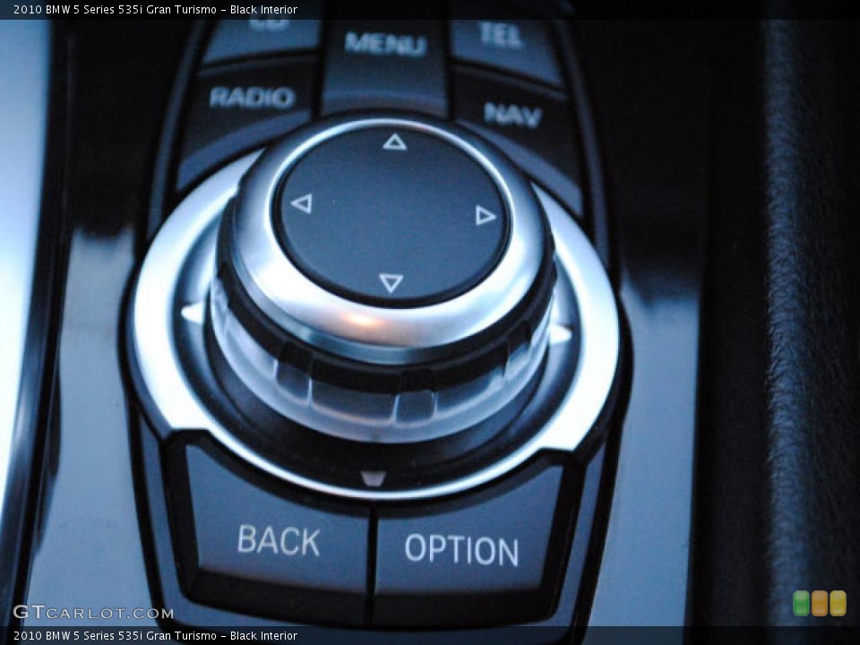 Black Interior Controls for the 2010 BMW 5 Series 535i Gran Turismo #40932958