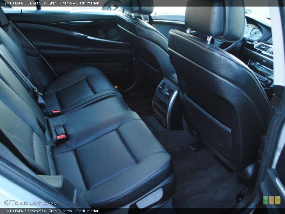 Black Interior Photo for the 2010 BMW 5 Series 550i Gran Turismo #40933074