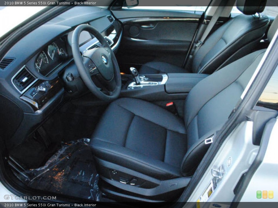 Black Interior Photo for the 2010 BMW 5 Series 550i Gran Turismo #40933246
