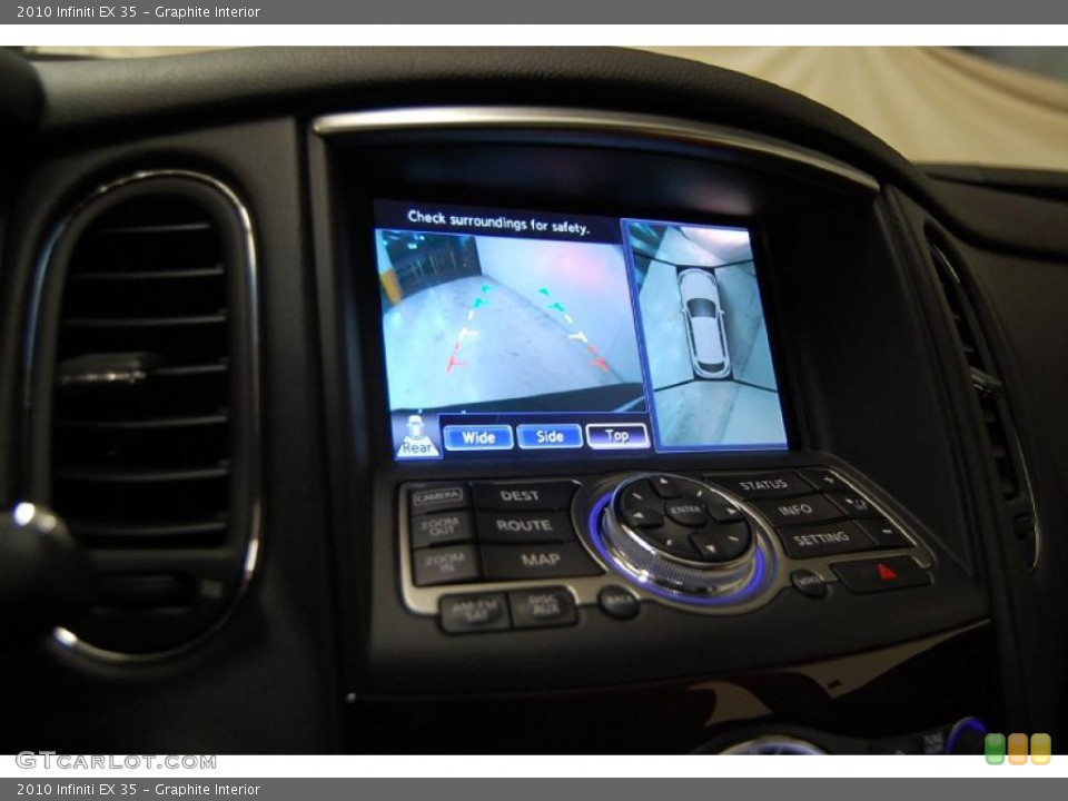 Graphite Interior Navigation for the 2010 Infiniti EX 35 #40935774