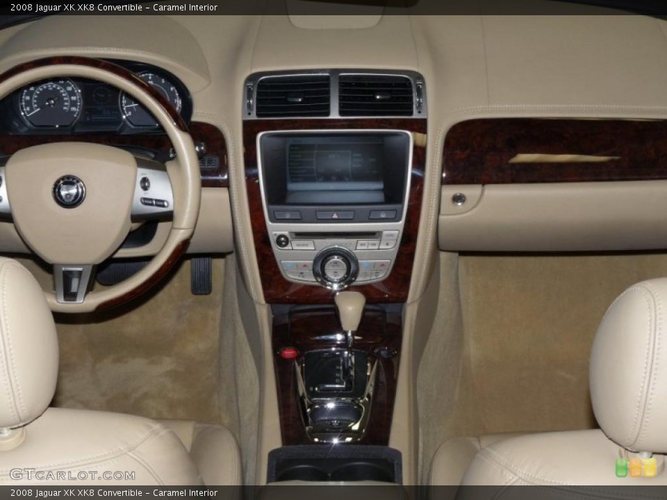 Caramel Interior Dashboard for the 2008 Jaguar XK XK8 Convertible #40942934