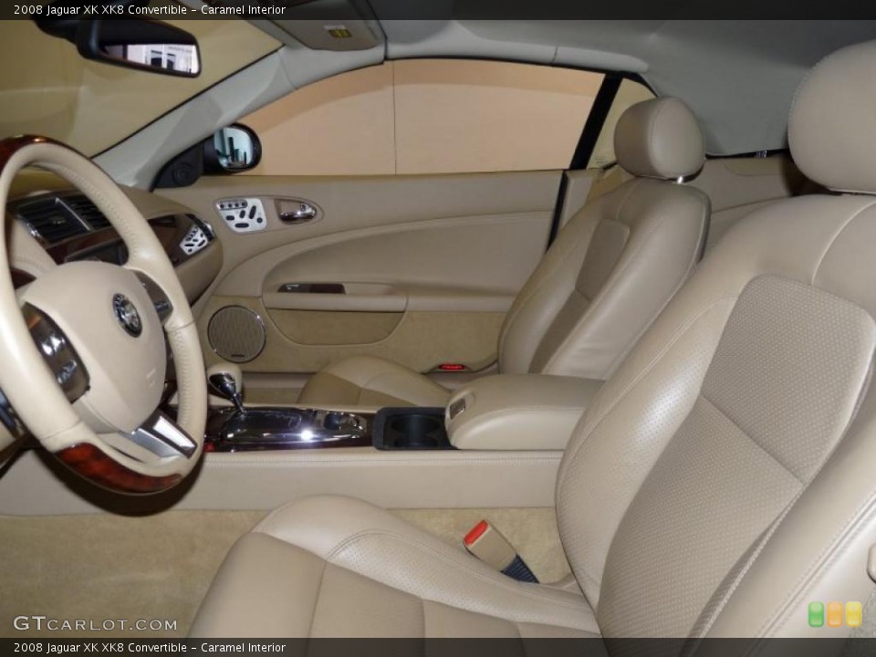Caramel Interior Photo for the 2008 Jaguar XK XK8 Convertible #40942994