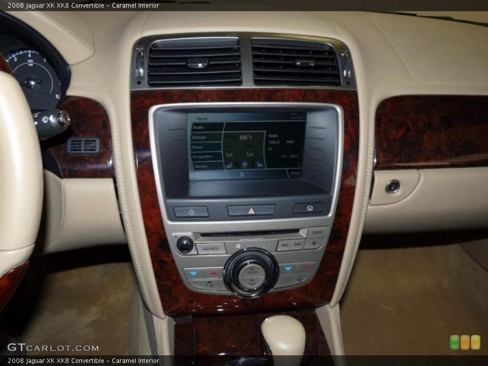 Caramel Interior Navigation for the 2008 Jaguar XK XK8 Convertible #40943090