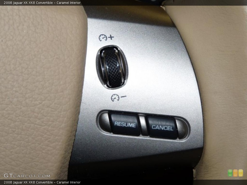 Caramel Interior Controls for the 2008 Jaguar XK XK8 Convertible #40943174