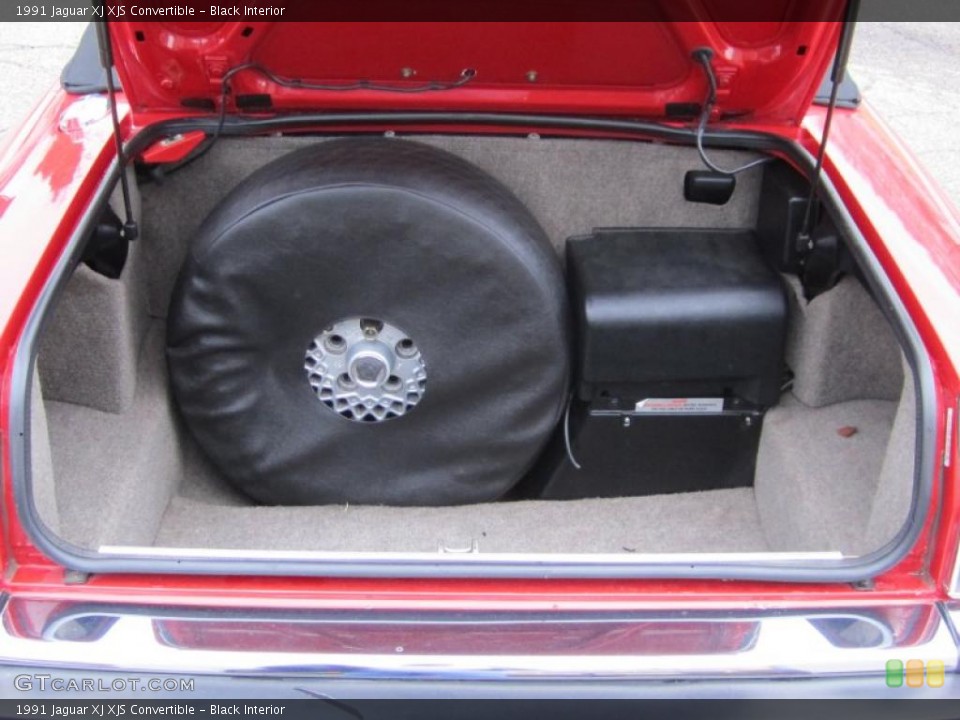 Black Interior Trunk for the 1991 Jaguar XJ XJS Convertible #40944634