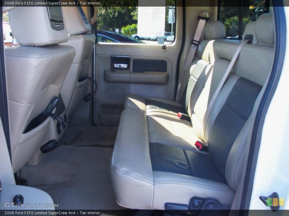 Tan Interior Photo for the 2008 Ford F150 Limited SuperCrew 4x4 #40947338