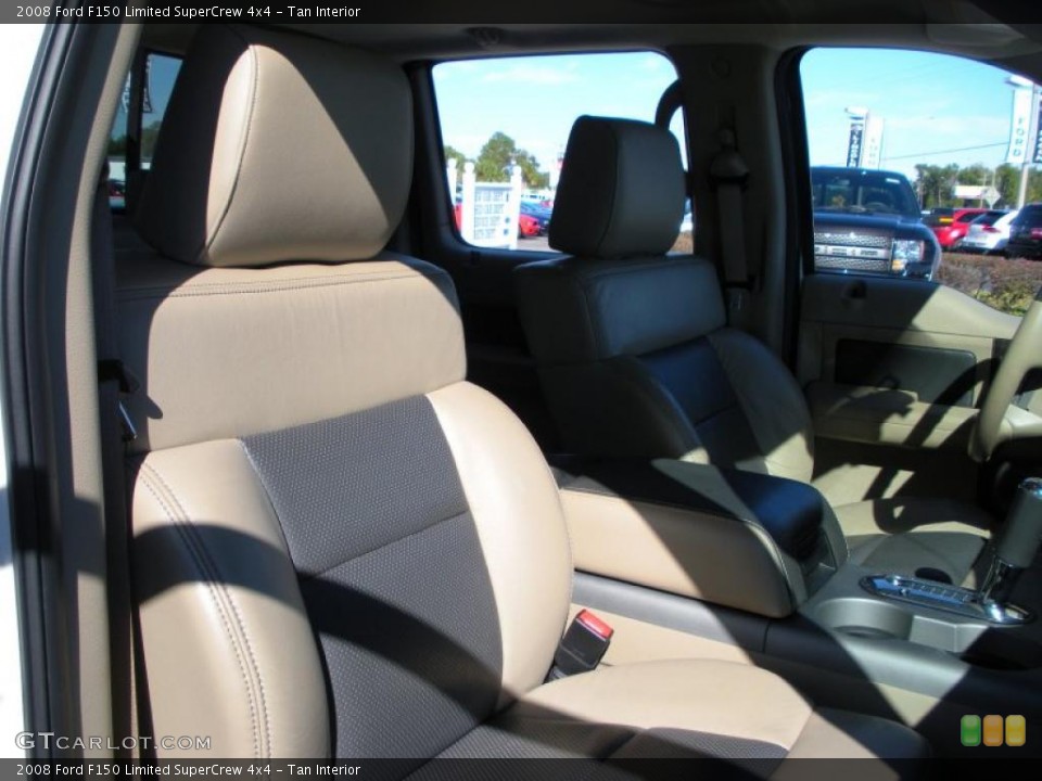 Tan Interior Photo for the 2008 Ford F150 Limited SuperCrew 4x4 #40947394