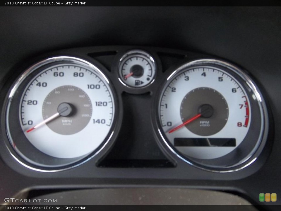 Gray Interior Gauges for the 2010 Chevrolet Cobalt LT Coupe #40947670