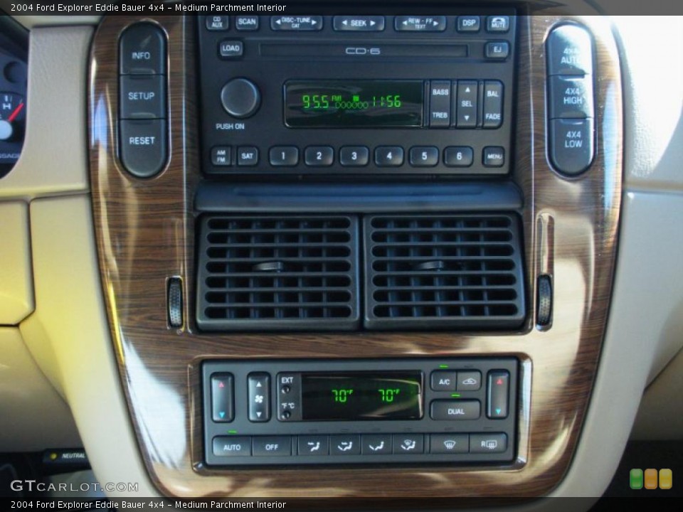 Medium Parchment Interior Controls for the 2004 Ford Explorer Eddie Bauer 4x4 #40947894