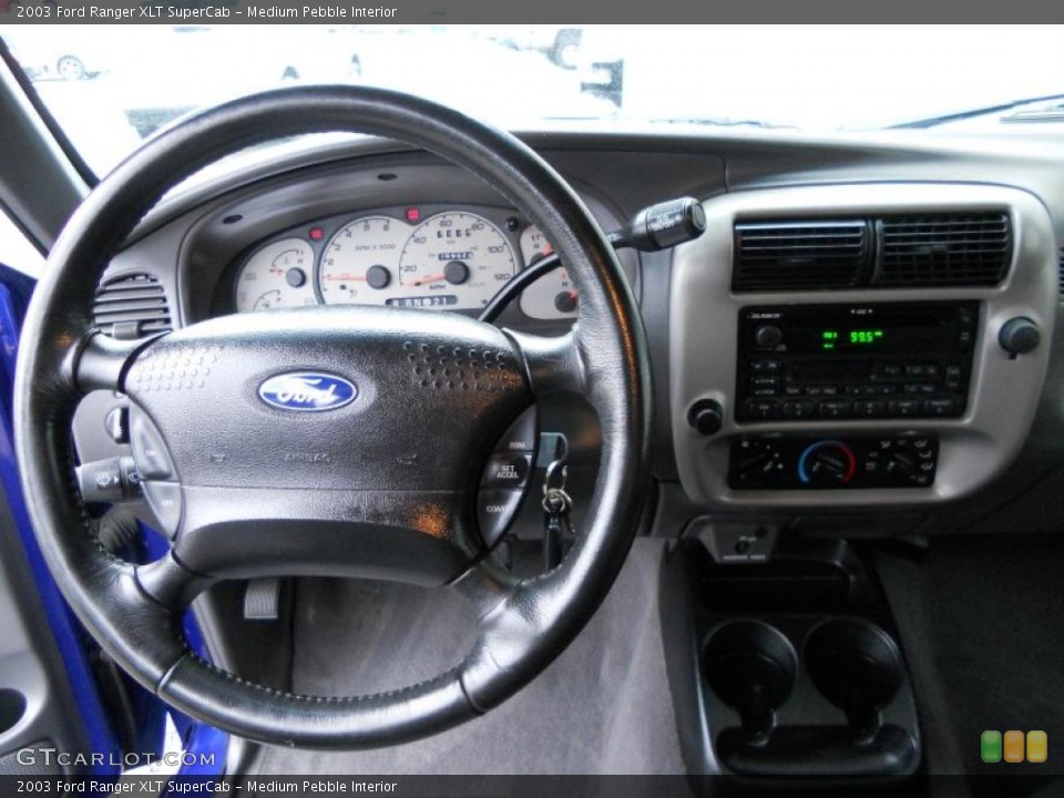 Medium Pebble Interior Dashboard for the 2003 Ford Ranger XLT SuperCab #40949850