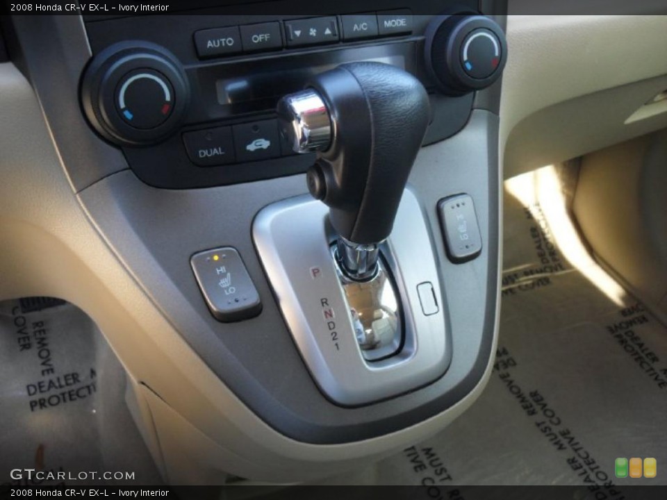 Ivory Interior Transmission for the 2008 Honda CR-V EX-L #40951522
