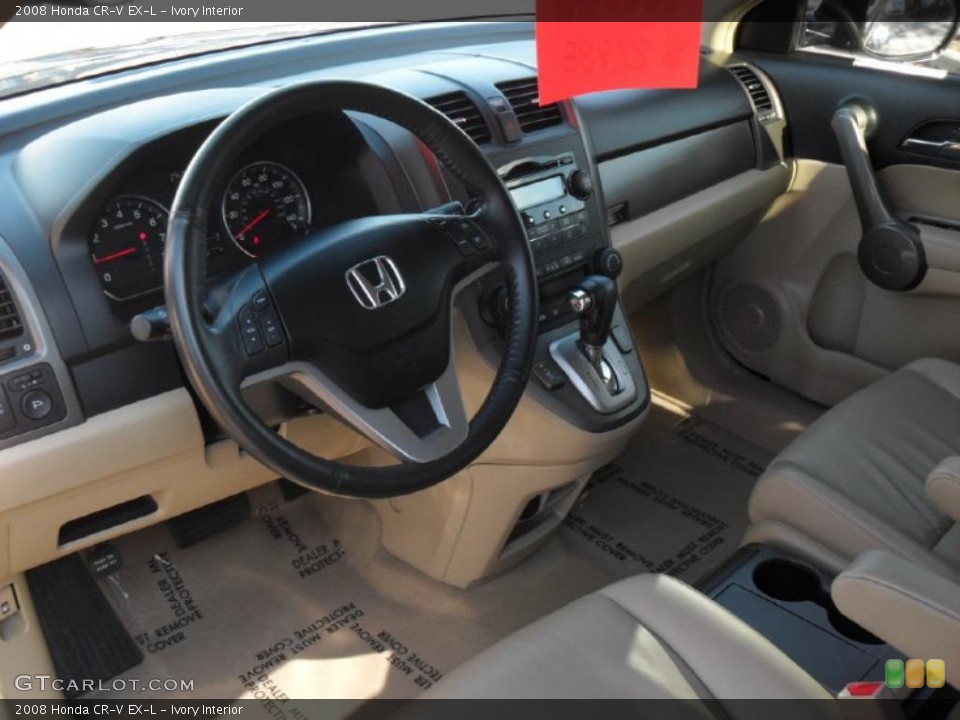 Ivory Interior Photo for the 2008 Honda CR-V EX-L #40951710