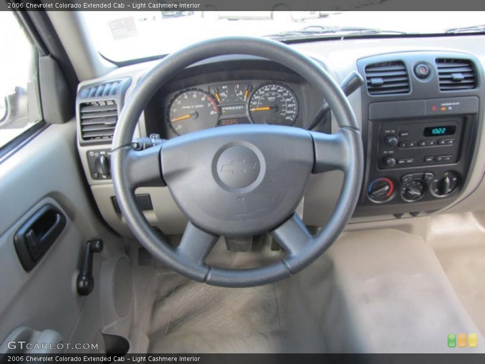 Light Cashmere Interior Steering Wheel for the 2006 Chevrolet Colorado Extended Cab #40952290