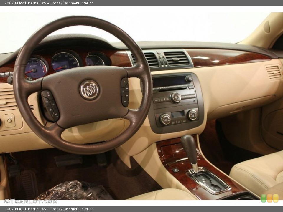 Cocoa/Cashmere Interior Dashboard for the 2007 Buick Lucerne CXS #40955177