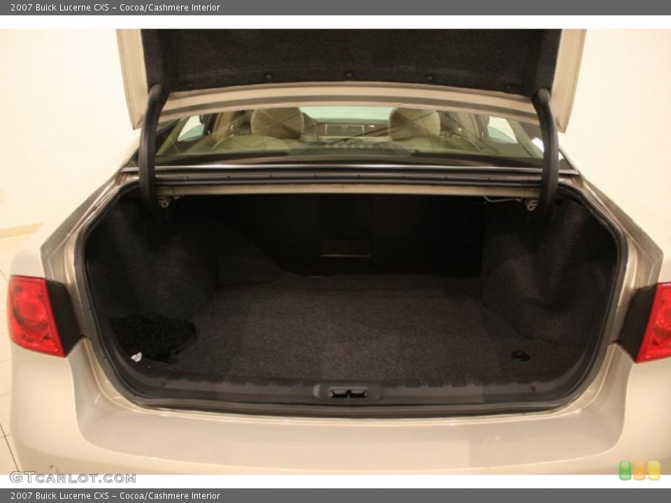 Cocoa/Cashmere Interior Trunk for the 2007 Buick Lucerne CXS #40955269