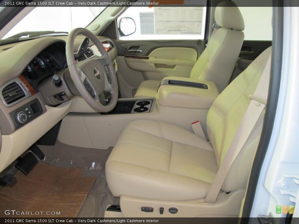 Very Dark Cashmere/Light Cashmere Interior Photo for the 2011 GMC Sierra 1500 SLT Crew Cab #40969736